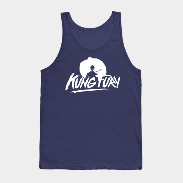 Kung Fury Tank Top by Smidge_Crab